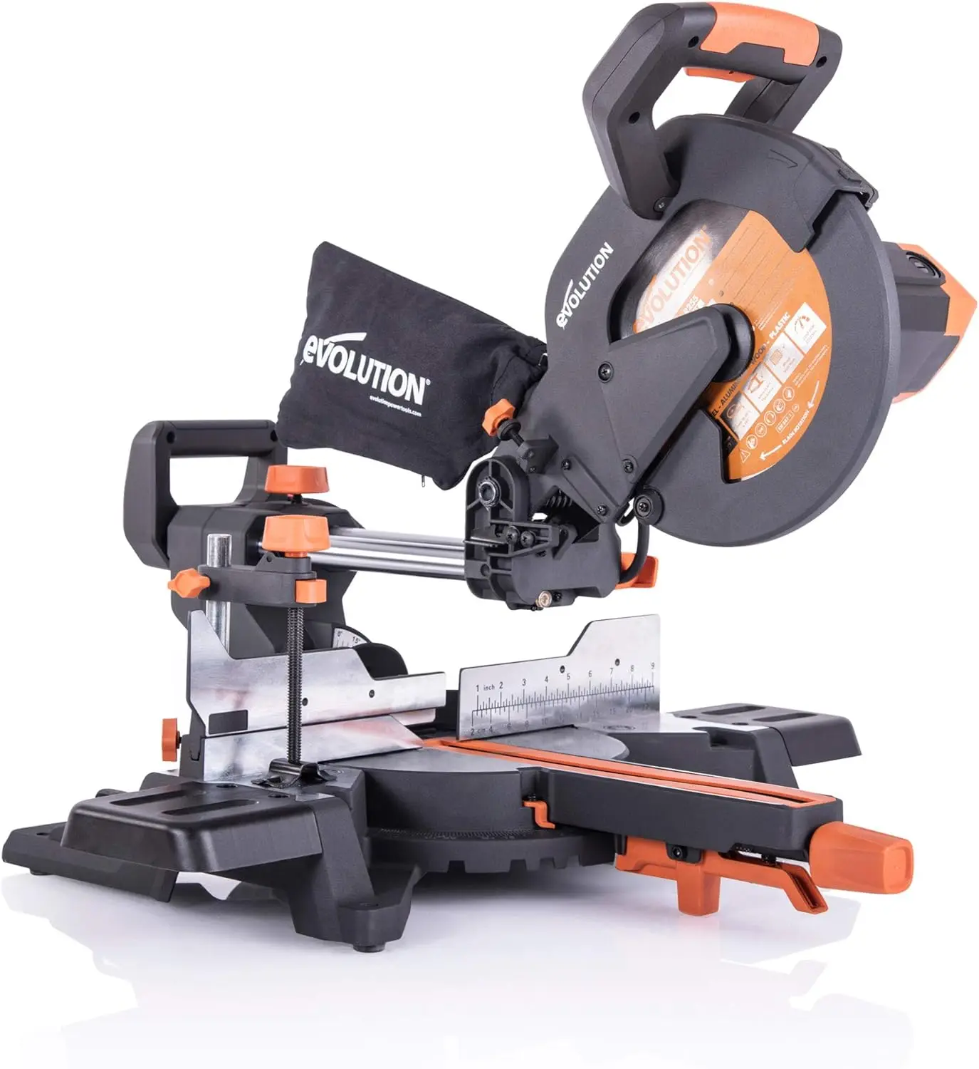 

Power Tools R255SMS+ PLUS 10-Inch Sliding Miter Saw Plus Multi-Material All-Purpose Cutting Cuts Metal, Plastic, Wood, and More
