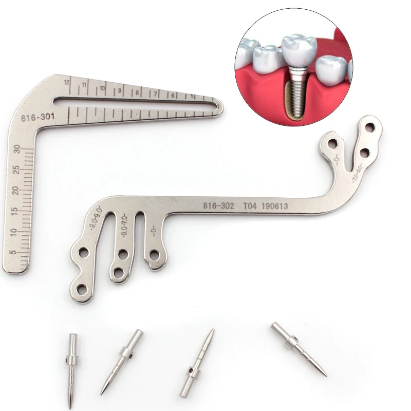 Dental Implant Guide Set Oral Planting Locator Positioning Guide Drilling Positioning Ruler Angle Ruler Implant Tools Dentistt
Dental Implant Guide Set Oral Planting Locator Positioning Guide Drilling Positioning Ruler Angle Ruler Implant Tools Dentistt
