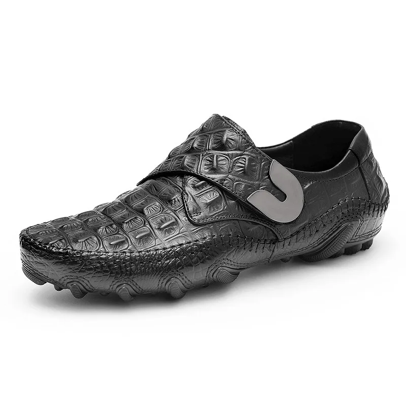 Real Leather Crocodile Pattern Mens Casual Business Shoes Loafers 2023 Luxury Genuine Leather Handmade Quality Driving Shoes Man
Real Leather Crocodile Pattern Mens Casual Business Shoes Loafers 2023 Luxury Genuine Leather Handmade Quality Driving Shoes Man