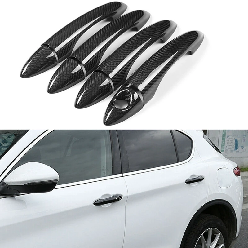 8Pcs Car Door Handle Cover Trim Trim Stickers For Alfa Romeo Giulia 2017-2020 With Holes
8Pcs Car Door Handle Cover Trim Trim Stickers For Alfa Romeo Giulia 2017-2020 With Holes