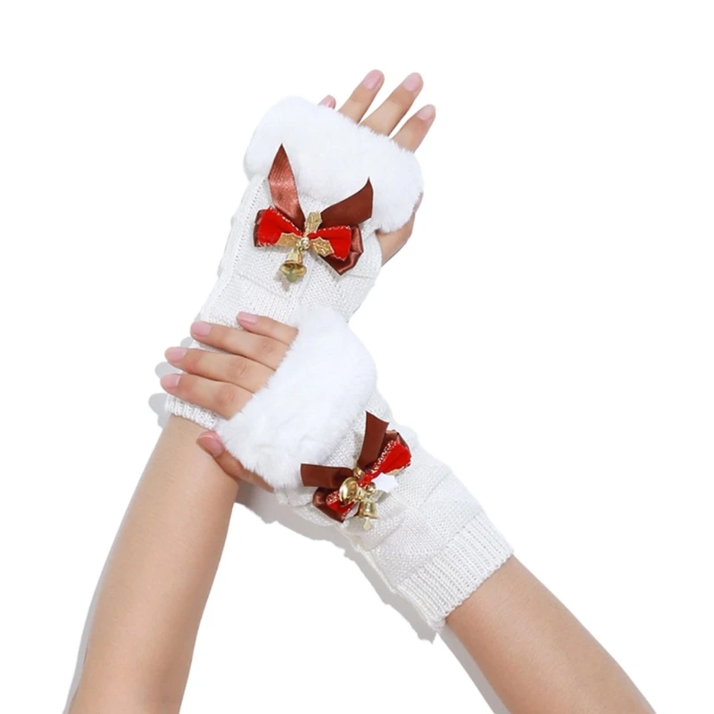 Winter Christmas Style Gloves Adult Knitted Touchscreen Mittens for Cold Weather M6CD
Winter Christmas Style Gloves Adult Knitted Touchscreen Mittens for Cold Weather M6CD