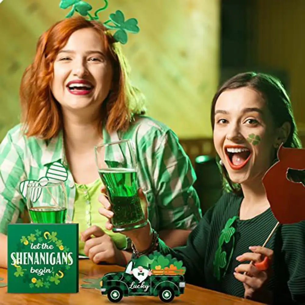 Day Wooden Ornament St Patricks Day Wooden Shamrock Faceless Dwarf Ornament Irish Holiday Desktop Decoration For Home
Day Wooden Ornament St Patricks Day Wooden Shamrock Faceless Dwarf Ornament Irish Holiday Desktop Decoration For Home