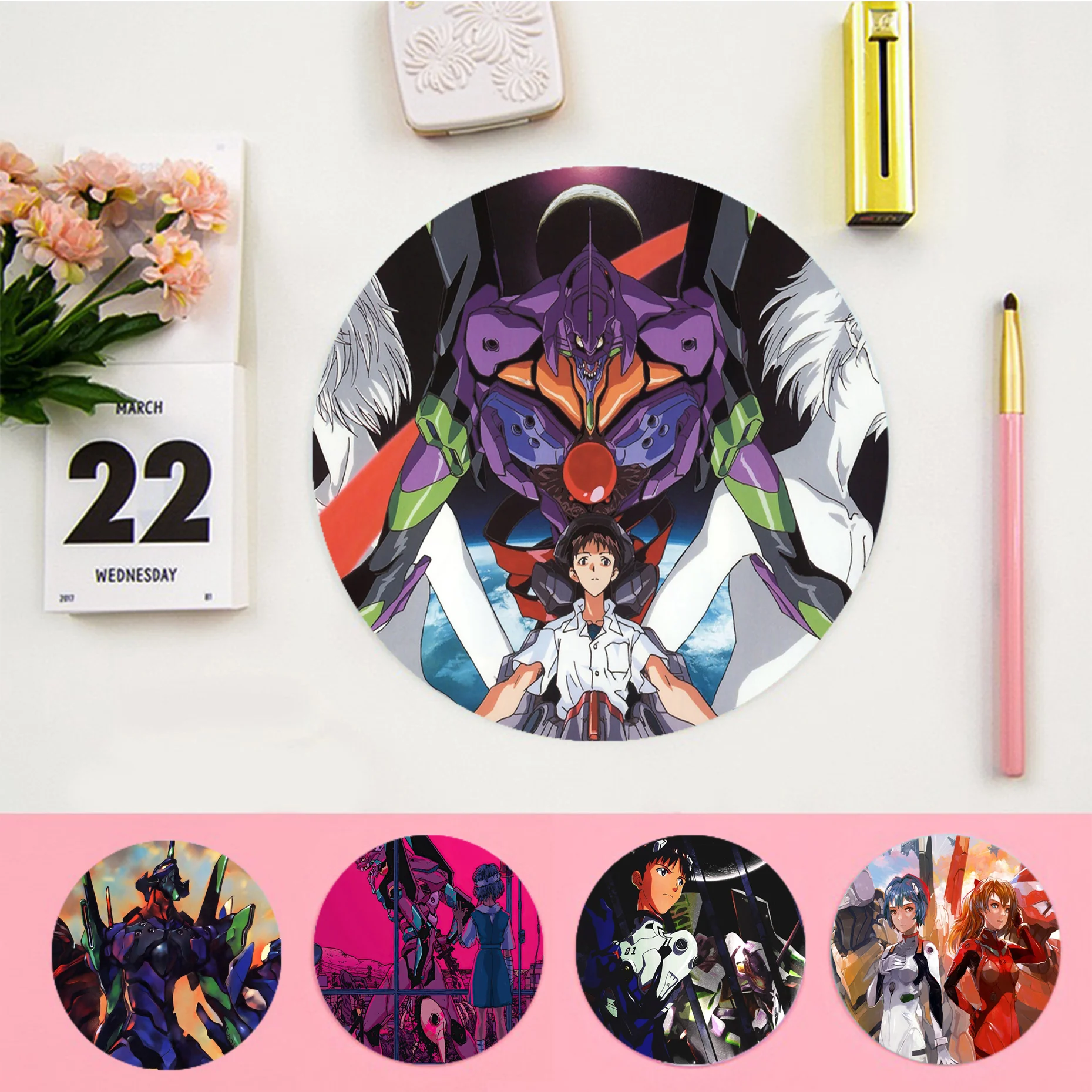 N-NeonS G-Geneis E-Evangelions Mousepad DIY Round Thickened Mouse Pad Oversized Gaming Keyboard Table Mat Desk Set Desktop Mat
N-NeonS G-Geneis E-Evangelions Mousepad DIY Round Thickened Mouse Pad Oversized Gaming Keyboard Table Mat Desk Set Desktop Mat