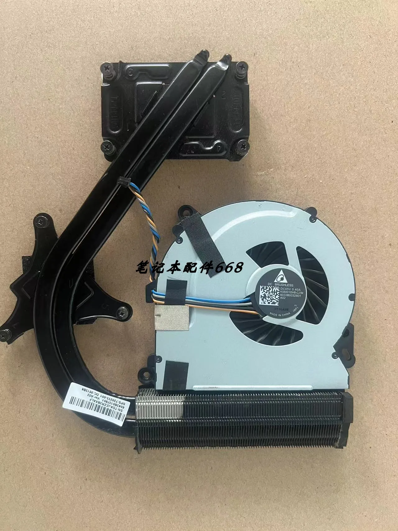 Original Laptop Heatsink Cooling Fan Cpu Cooler For HP ENVY 17-J 17-J106TX M7-J000 Heatsink And Fan 720233-001 720232-001 Original Laptop Heatsink Cooling Fan Cpu Cooler For HP ENVY 17-J 17-J106TX M7-J000 Heatsink And Fan 720233-001 720232-001