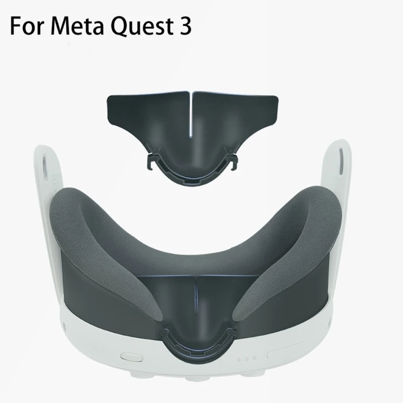 

Breathable Silicone Nose Guard Comfortable Nose Mask Blocker for Virtual Reality Headsets Stay Comfortable During Gaming