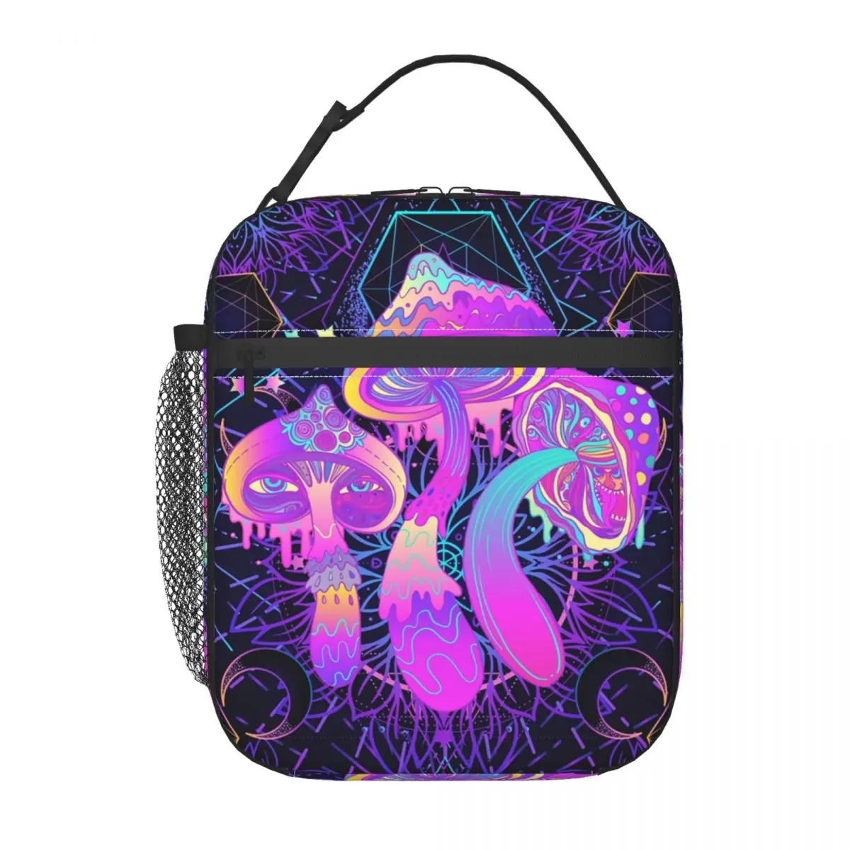 Magic Mushroom Trippy Psychedelic Neon Pastel Goth Portable Lunch Boxes Multifunction Cooler Thermal Food Insulated Lunch Bag
Magic Mushroom Trippy Psychedelic Neon Pastel Goth Portable Lunch Boxes Multifunction Cooler Thermal Food Insulated Lunch Bag