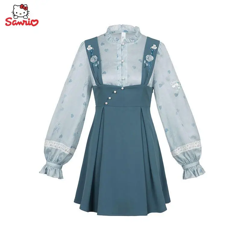 Cute Sanrio Cinnamoroll Shirt Strap Skirt Set Cartoon Original Soft Comfortable Hanfu Girls Summer Strap Dress Set Birthday Gift
Cute Sanrio Cinnamoroll Shirt Strap Skirt Set Cartoon Original Soft Comfortable Hanfu Girls Summer Strap Dress Set Birthday Gift