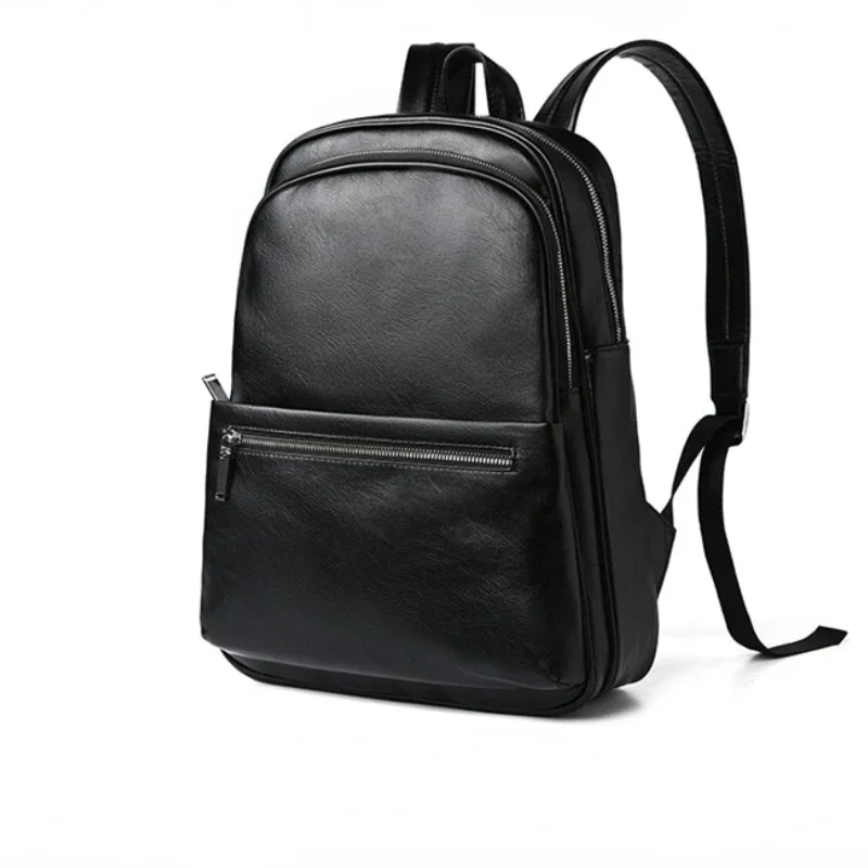 New Backpack Large Capacity Men's Black PU Shoulder Computer Backpack Waterproof Travel Bag High Quality Student Backpack
New Backpack Large Capacity Men's Black PU Shoulder Computer Backpack Waterproof Travel Bag High Quality Student Backpack