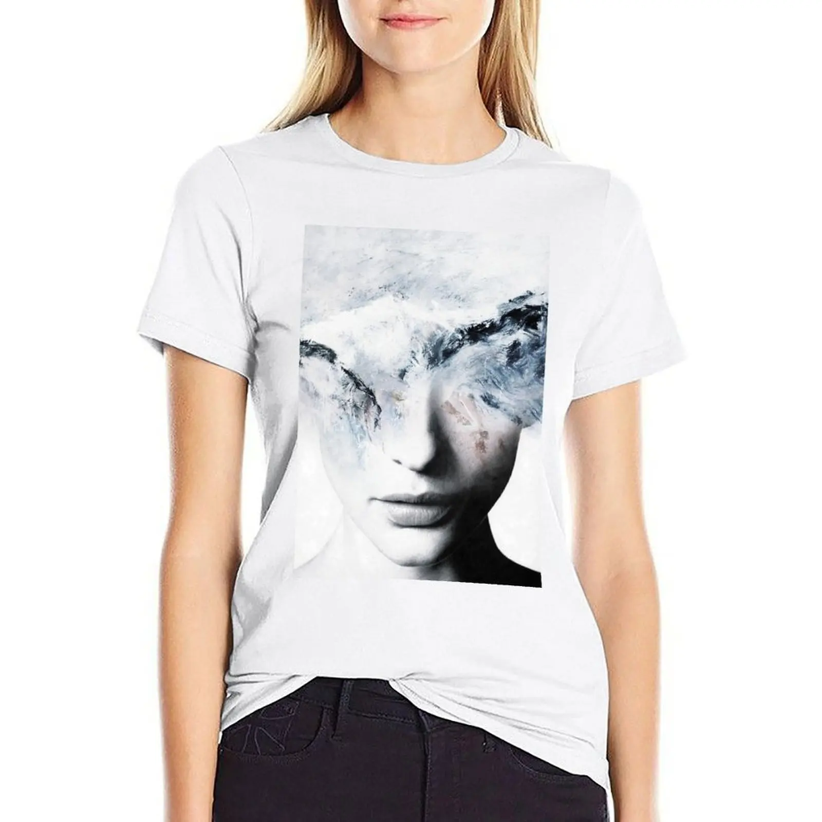 BLUE WAVES T-shirt animal print shirt for girls shirts graphic tees cute tops cute t-shirts for Women 
BLUE WAVES T-shirt animal print shirt for girls shirts graphic tees cute tops cute t-shirts for Women