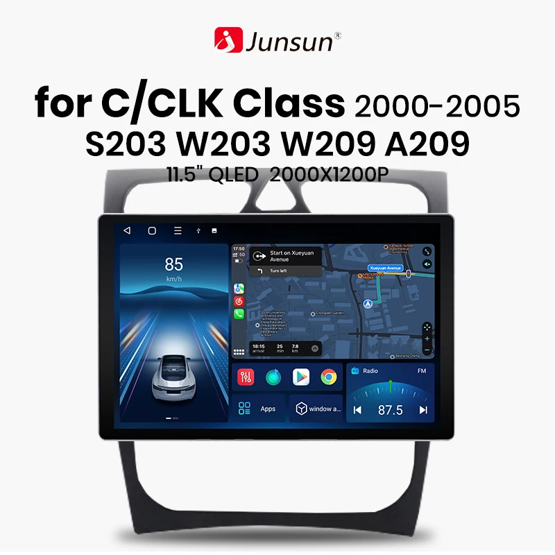 Junsun X7 PRO 11,5 "2K AI Voice беспроводной CarPlay Android автомобильный радиоприемник для Mercedes Benz C аналогичный класс мультимедиа авторадио
Junsun X7 PRO 11,5 "2K AI Voice беспроводной CarPlay Android автомобильный радиоприемник для Mercedes Benz C аналогичный класс мультимедиа авторадио