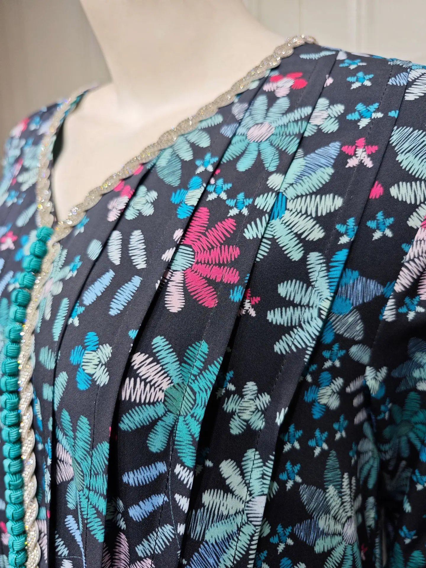 فستان عباية إسلامية للنساء ، مطبوع بالورود ، الماس ، الجلابية ، فساتين حفلات المغرب ، قفطان إسلام فيستدوس ، رداء عربي طويل ، دبي فستان عباية إسلامية للنساء ، مطبوع بالورود ، الماس ، الجلابية ، فساتين حفلات المغرب ، قفطان إسلام فيستدوس ، رداء عربي طويل ، دبي