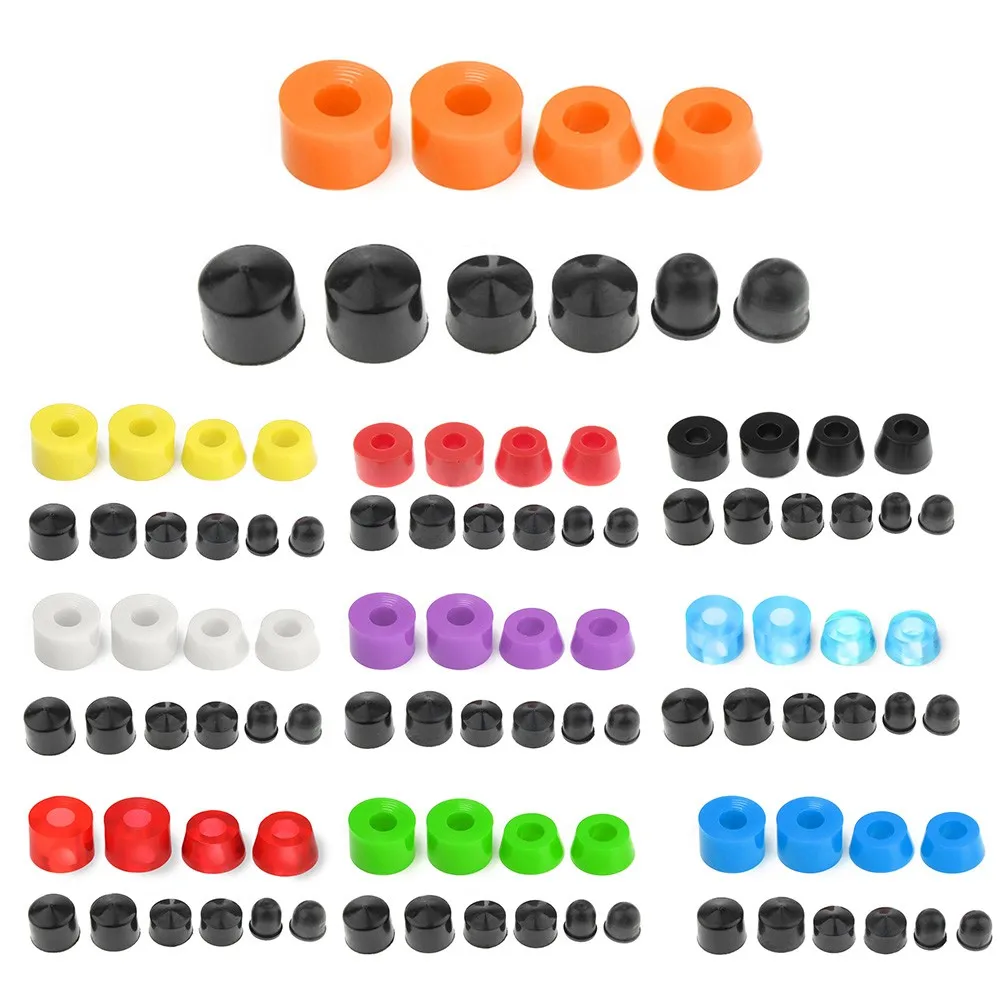 Skateboard Truck Bushings Longboard PU Shock Absorber Bushings Washers Pivot Cups Outdoor Scooter Wear Corrosion Resistance
Skateboard Truck Bushings Longboard PU Shock Absorber Bushings Washers Pivot Cups Outdoor Scooter Wear Corrosion Resistance