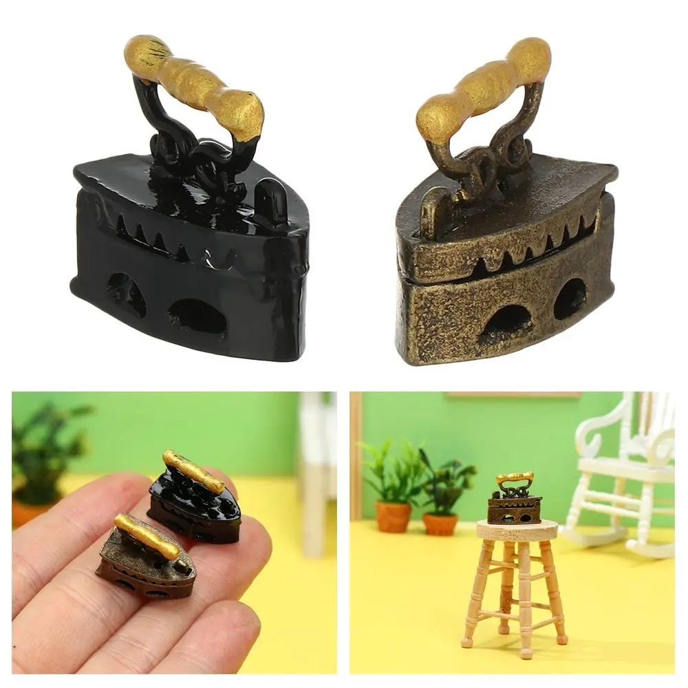 Kids Toy Scene Model Playing House Dollhouse Miniature Iron Doll House Furniture Ironing Clothes Mini Vintage Tool
Kids Toy Scene Model Playing House Dollhouse Miniature Iron Doll House Furniture Ironing Clothes Mini Vintage Tool