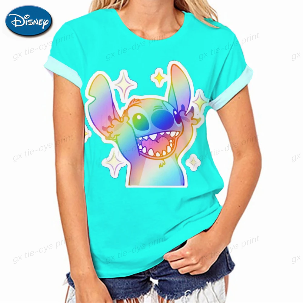 Lilo & Stitch Printing T Shirt Summer Women Short Sleeve Leisure Top Tee Casual Ladies Female T-shirts Woman Clothing
Lilo & Stitch Printing T Shirt Summer Women Short Sleeve Leisure Top Tee Casual Ladies Female T-shirts Woman Clothing