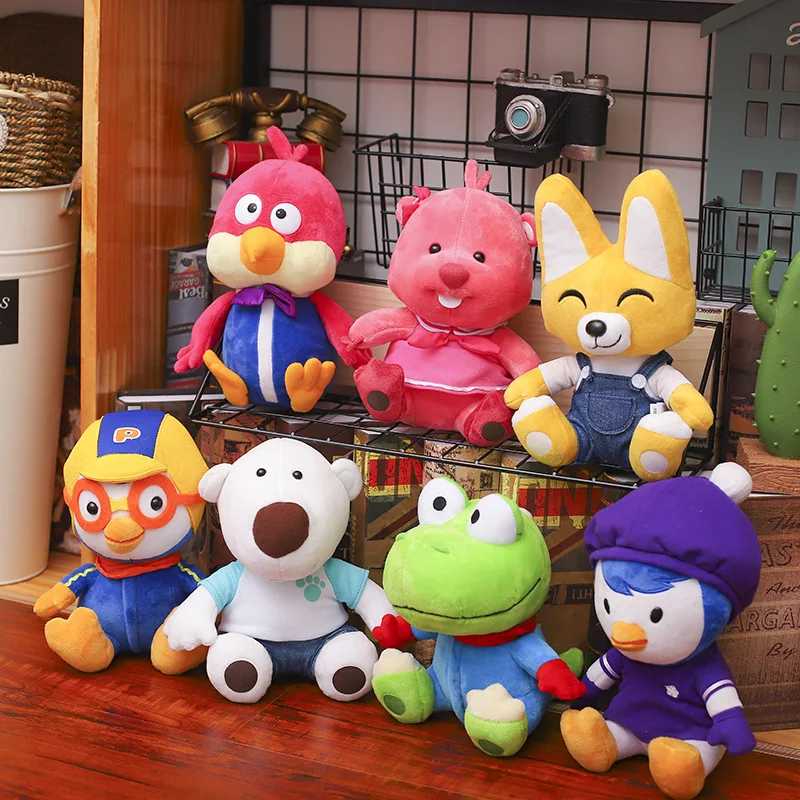Cartoon Plush Toys Doll Anime 25cm Kawaii Penguin Pororo Stuffed Plushies Doll for Kids Birthday Christmas Gifts 
Cartoon Plush Toys Doll Anime 25cm Kawaii Penguin Pororo Stuffed Plushies Doll for Kids Birthday Christmas Gifts