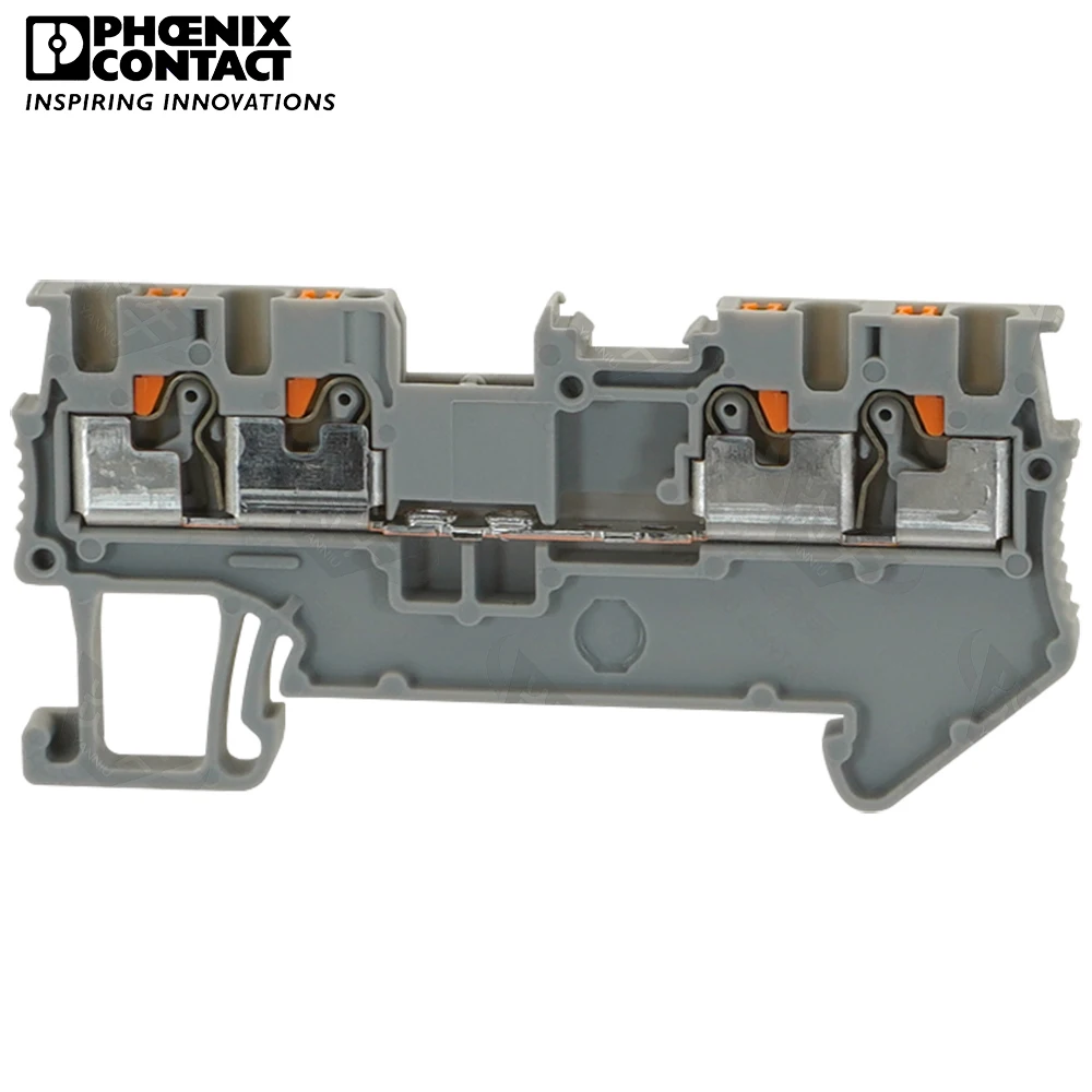 

Phoenix Contact Push-in Desing Spring Type Din Rail Feed-through Terminal Blocks PT 1.5/S-QUATTRO 3208197 1.5 Wire Electrical