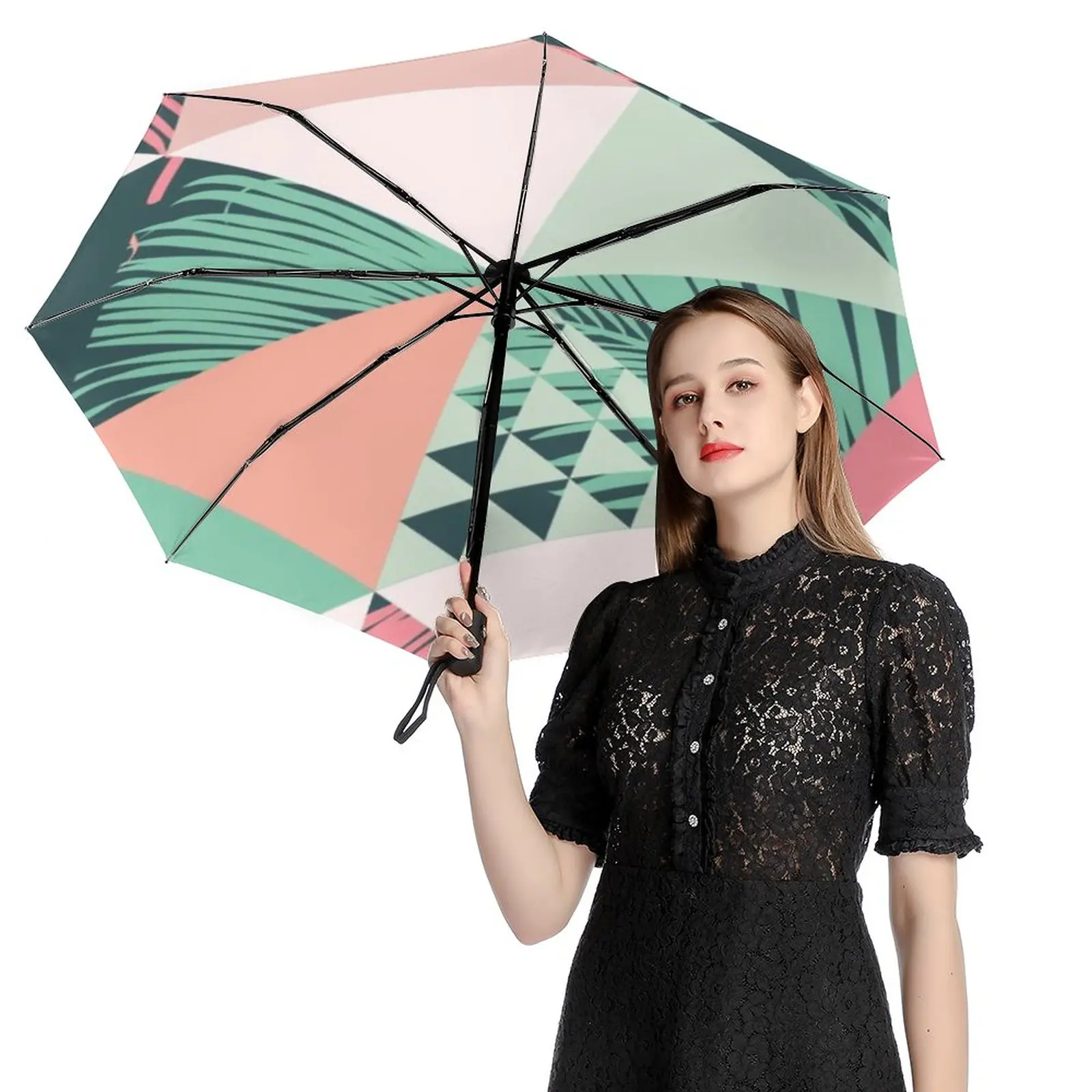 Automatic Umbrella Rain Sun Rain Anti Uv Windproof Beach Umbrella Girl Parasol Folding Parasol Umbrellas Rain Women Portable12
Automatic Umbrella Rain Sun Rain Anti Uv Windproof Beach Umbrella Girl Parasol Folding Parasol Umbrellas Rain Women Portable12