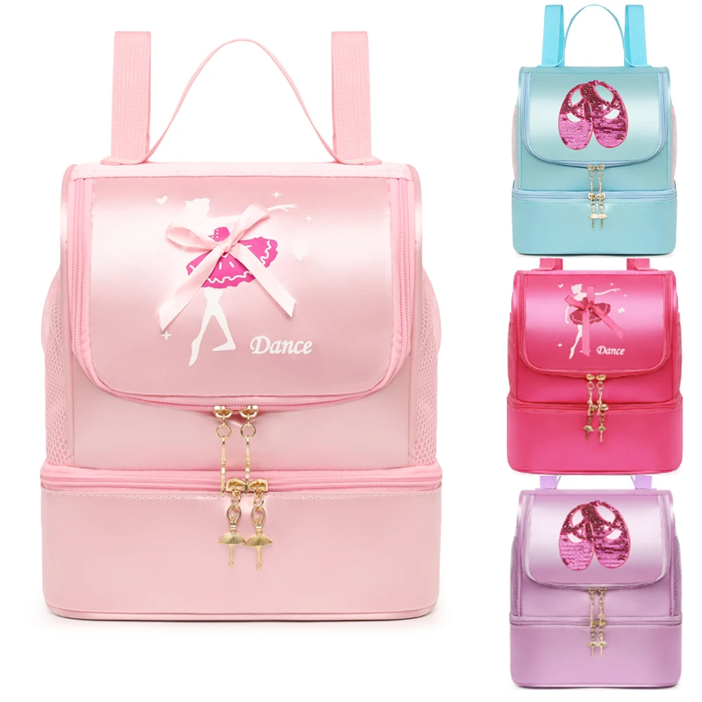 Multi Color Sweet Bowtie Dancer Princess Bag Ballet Leotards Skirts Shoes Storage Bags Fitness Dancing School Backpack for Girls
Multi Color Sweet Bowtie Dancer Princess Bag Ballet Leotards Skirts Shoes Storage Bags Fitness Dancing School Backpack for Girls