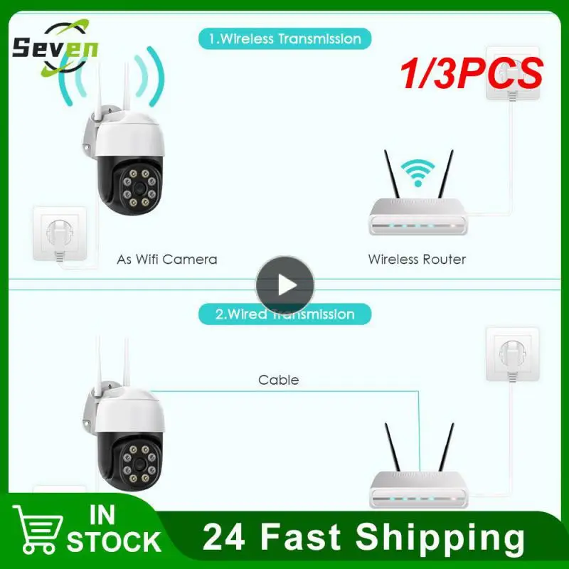 1/3PCS PTZ Wifi IP Camera 4K 8MP Outdoor 4X Digital Zoom Security CCTV Camera 1080P AI Detect Auto Tracking P2P Wireless
1/3PCS PTZ Wifi IP Camera 4K 8MP Outdoor 4X Digital Zoom Security CCTV Camera 1080P AI Detect Auto Tracking P2P Wireless