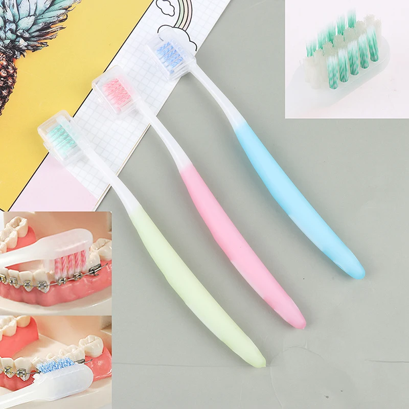 Clean Orthodontic Braces Non Toxic Adult Orthodontic Toothbrushes Dental Tooth Brush Set U A Trim Soft Toothbrush 1Pcs
Clean Orthodontic Braces Non Toxic Adult Orthodontic Toothbrushes Dental Tooth Brush Set U A Trim Soft Toothbrush 1Pcs