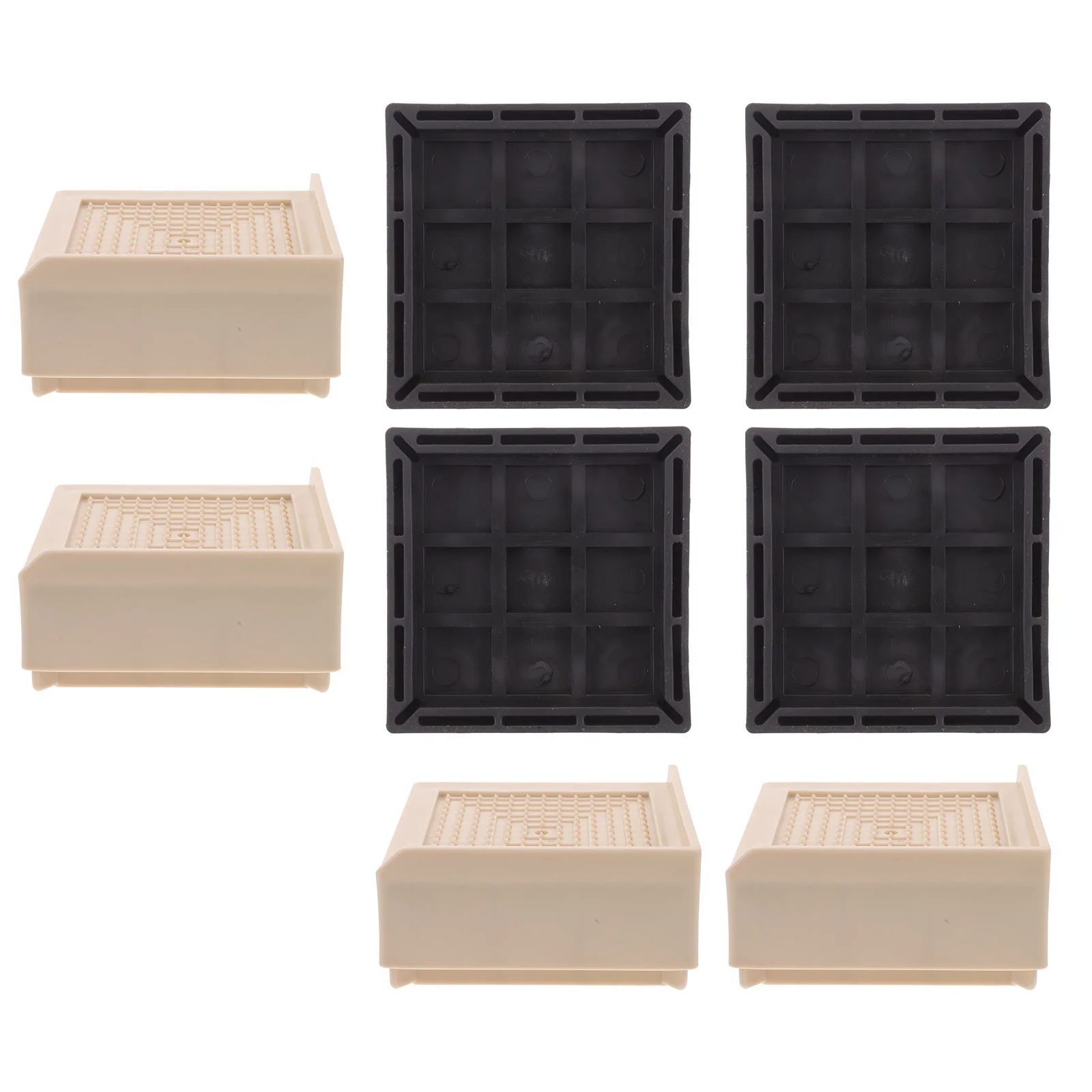 Bed Mat Table Risers Floor Sofa Lifts Desk Raisers Blocks Couch Legs Heavy Duty Chair Bedstead 8.5x8.5x5cm
Bed Mat Table Risers Floor Sofa Lifts Desk Raisers Blocks Couch Legs Heavy Duty Chair Bedstead 8.5x8.5x5cm
