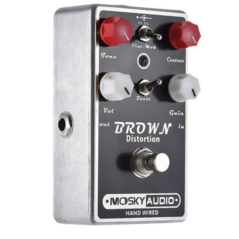 1pc Guitar Effect Pedal Overdrive Buffer Delay Reverb 2 Switch 4 Control Knob LED Light For Indicating Effect Bypass Status
1pc Guitar Effect Pedal Overdrive Buffer Delay Reverb 2 Switch 4 Control Knob LED Light For Indicating Effect Bypass Status
