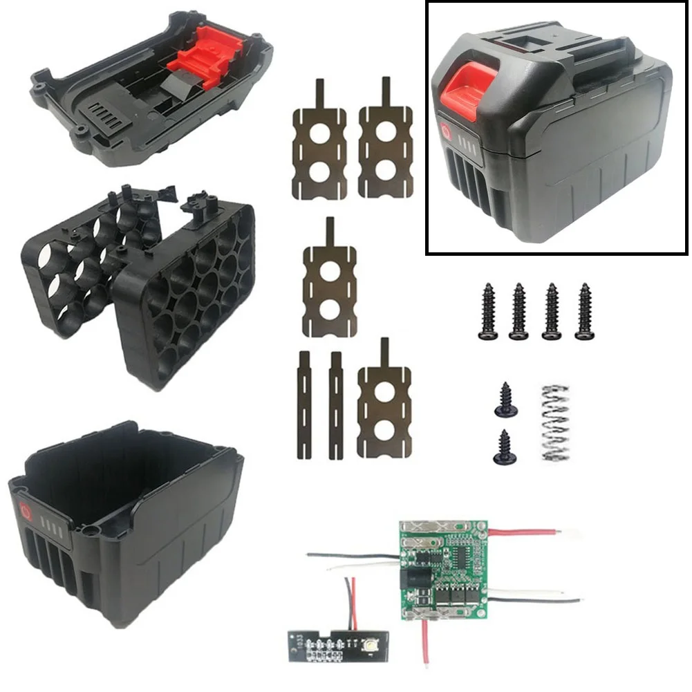 1set Li-Ion Battery Protection Case Circuit Board PCB For Lomvum Zhipu Hongsong Power Tools Lithium Battery Testing Repair Parts
1set Li-Ion Battery Protection Case Circuit Board PCB For Lomvum Zhipu Hongsong Power Tools Lithium Battery Testing Repair Parts