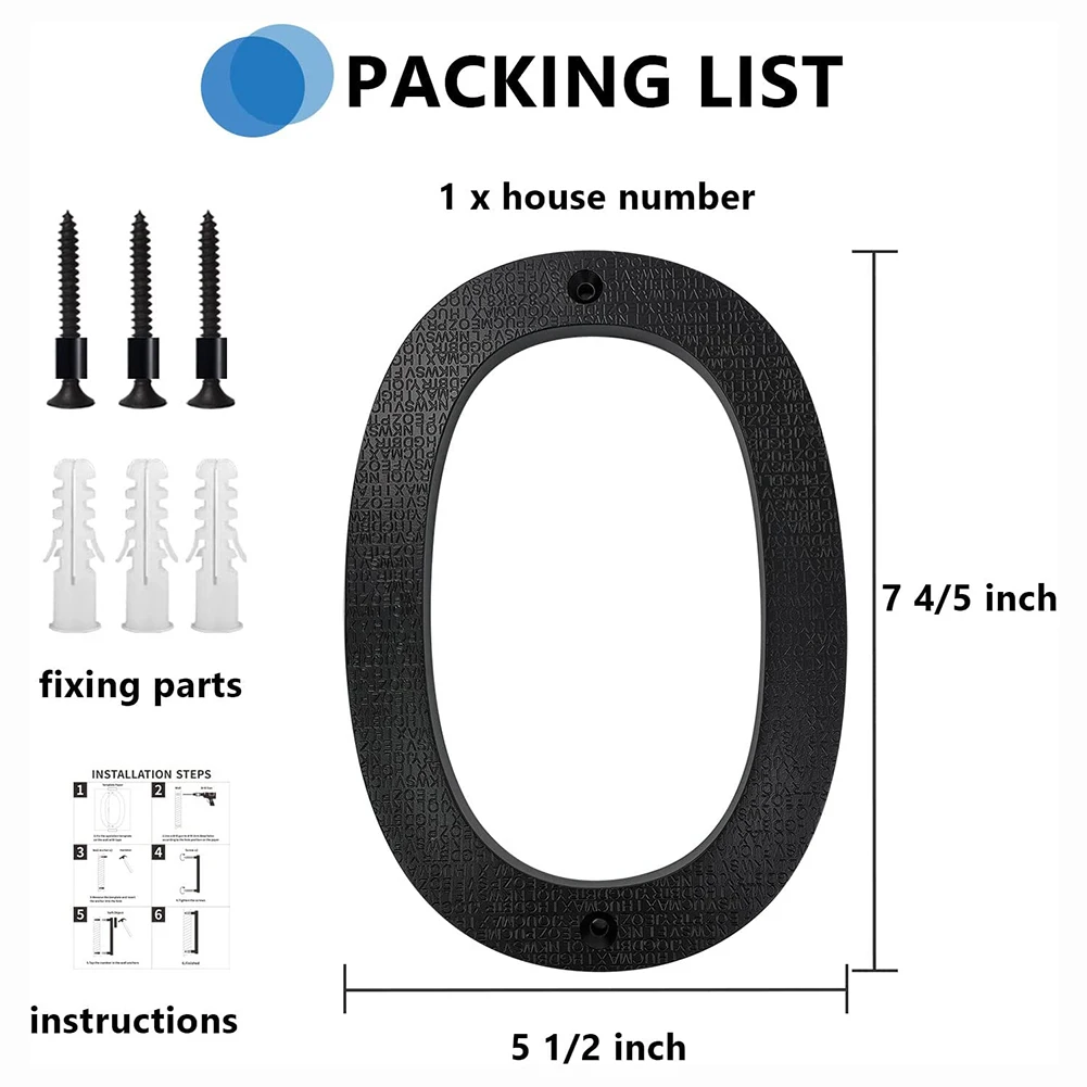 8 Inch House Number ABS Plastic For Exterior House Address Garage Gate Home Decoration Shadow Home Number Brand New
8 Inch House Number ABS Plastic For Exterior House Address Garage Gate Home Decoration Shadow Home Number Brand New