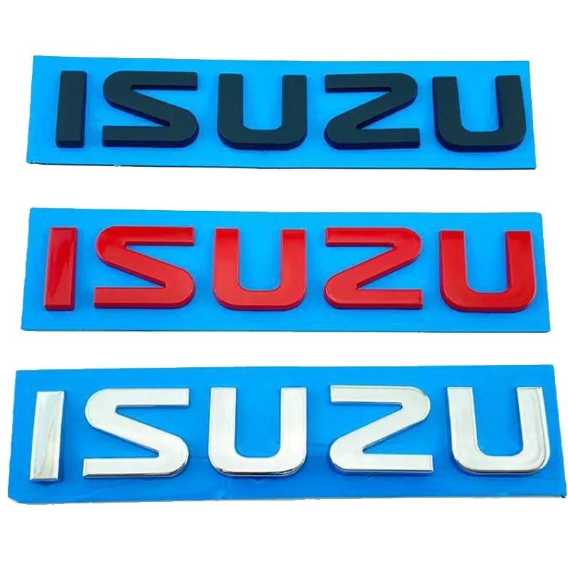 ISUZU car sticker for ISUZU D-MAX SUV English letter car labeling refit decal decoration label car accessories rear trunk logo
ISUZU car sticker for ISUZU D-MAX SUV English letter car labeling refit decal decoration label car accessories rear trunk logo
