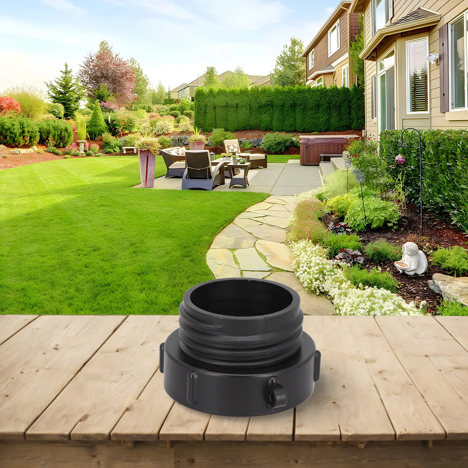 Watering Equipment Container Adapter Thread To Coarse 1pc 2in Fine 60*46mm Easy To Use Outlet Connector Brand New
Watering Equipment Container Adapter Thread To Coarse 1pc 2in Fine 60*46mm Easy To Use Outlet Connector Brand New