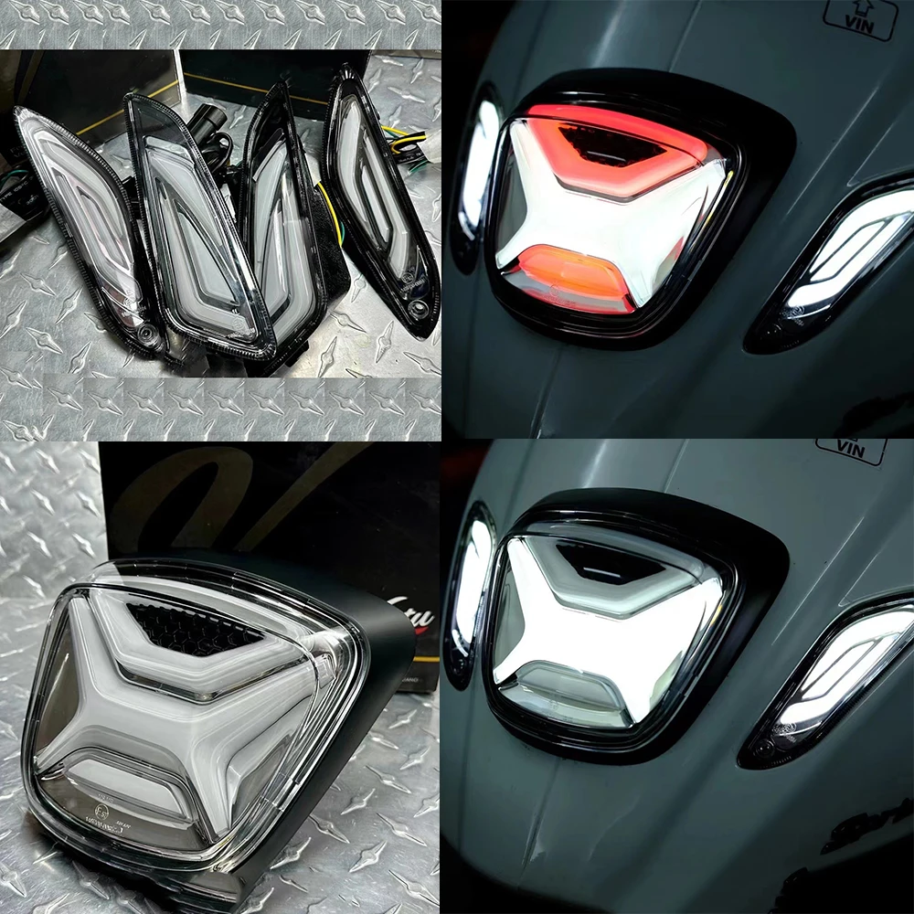 LED Turn Signal Light Waterproof Flasher Indicator Rear Lights Lamp For Vespa Primavera Sprint 150
LED Turn Signal Light Waterproof Flasher Indicator Rear Lights Lamp For Vespa Primavera Sprint 150