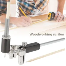 Woodworking Scriber Straight Linear Arc Dual-Purpose Scriber Ruler Parallel Line Drawing Measuring Gauge DIY Wood Scribe Tool
Woodworking Scriber Straight Linear Arc Dual-Purpose Scriber Ruler Parallel Line Drawing Measuring Gauge DIY Wood Scribe Tool