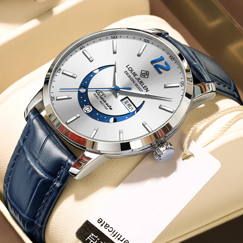 Sdotter New Man Watches Luxury Men Quartz Wristwatch Fashion Waterproof Date Clock Male Top Brand Luxury Leather Wrist Watches F
Sdotter New Man Watches Luxury Men Quartz Wristwatch Fashion Waterproof Date Clock Male Top Brand Luxury Leather Wrist Watches F