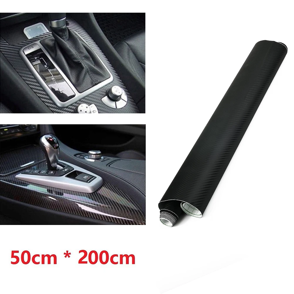 Carbon Fiber Car Film Sticker Matt Black Decals Wrap 50x200cm Vinyl Latest Newest Portable Replacement Replaces
Carbon Fiber Car Film Sticker Matt Black Decals Wrap 50x200cm Vinyl Latest Newest Portable Replacement Replaces