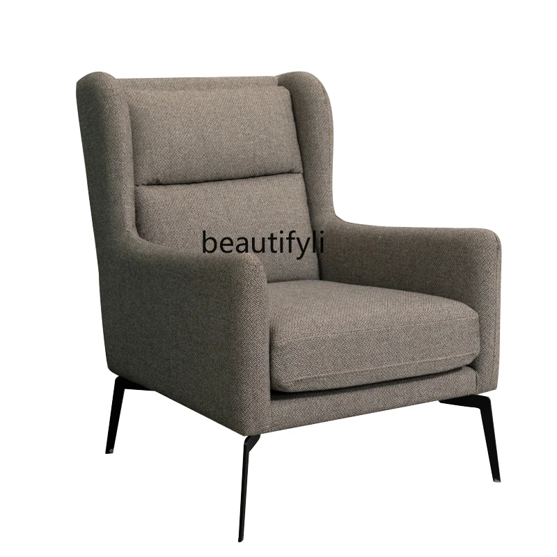 Italian Light Luxury Single-Seat Sofa Chair Designer Wingback Chair Nordic Minimalism Living Room Bedroom Lazy Leisure Chair
Italian Light Luxury Single-Seat Sofa Chair Designer Wingback Chair Nordic Minimalism Living Room Bedroom Lazy Leisure Chair