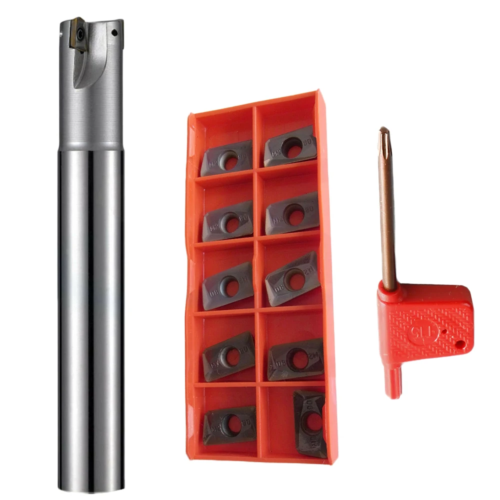 Cutting Light Insert Carbide APMT1604 Face End Mill Face Milling For Indexable L 160mm Shoulder Milling Slotting
Cutting Light Insert Carbide APMT1604 Face End Mill Face Milling For Indexable L 160mm Shoulder Milling Slotting