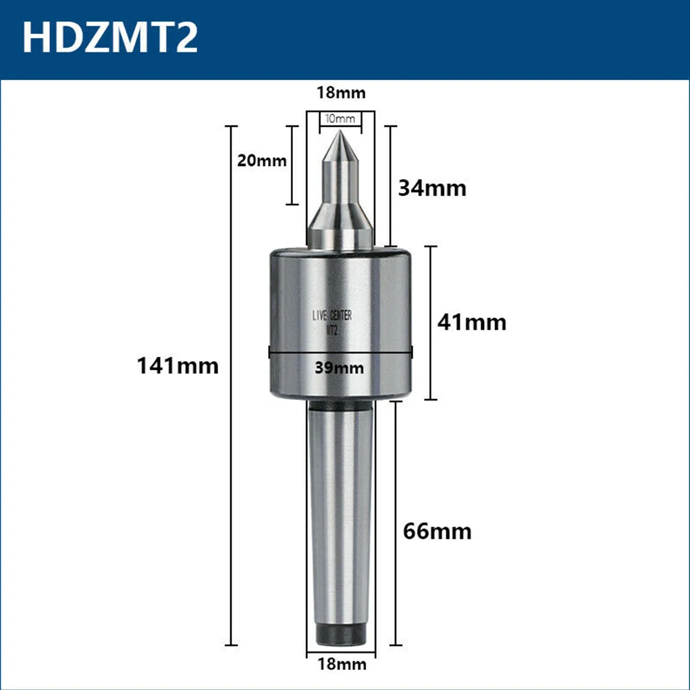 Accessories Center Taper For Lathe High Precision Live Revolving Center MT2 Parts Silver Turning Tools Brand New
Accessories Center Taper For Lathe High Precision Live Revolving Center MT2 Parts Silver Turning Tools Brand New