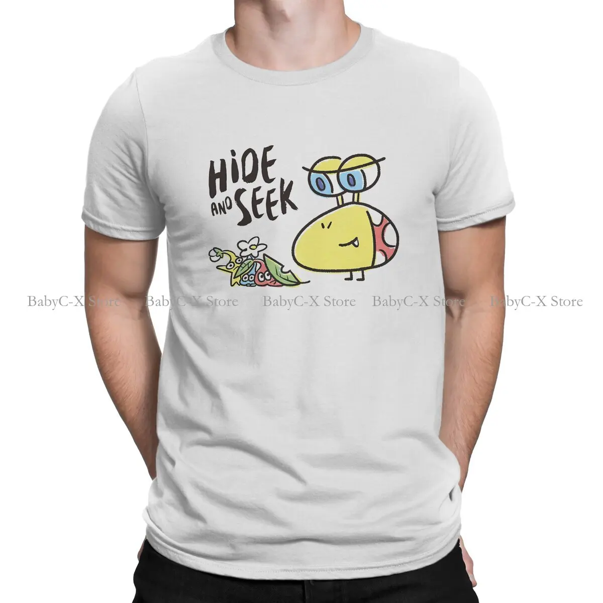 Hide And Seek Harajuku TShirt Pikmin Colorful Game Style Streetwear Leisure T Shirt Male Tee Polyester
Hide And Seek Harajuku TShirt Pikmin Colorful Game Style Streetwear Leisure T Shirt Male Tee Polyester