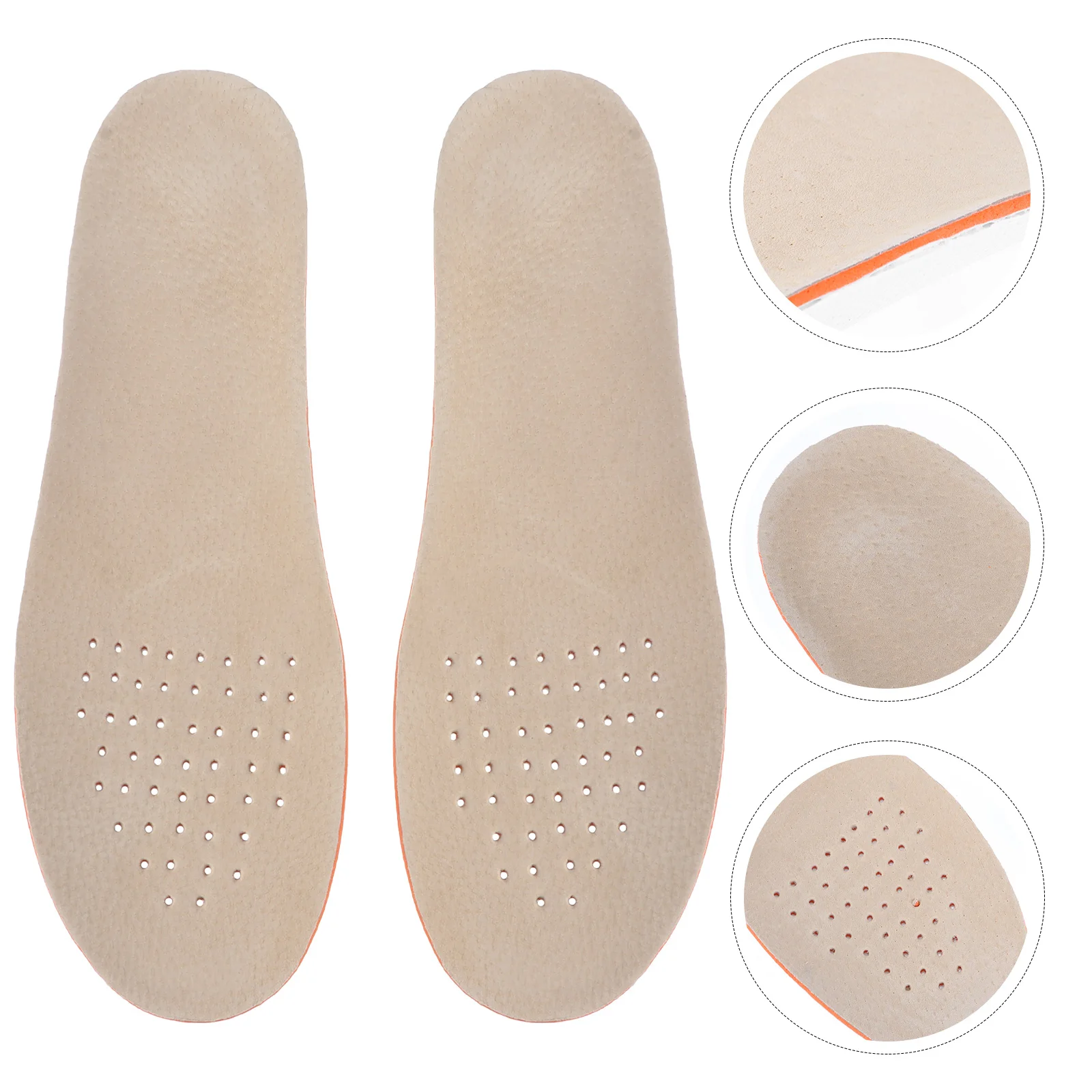 

Shoe Inserts Breathable Foam Pads Height Insole Heel Lift Insoles Heightening Increase Internal