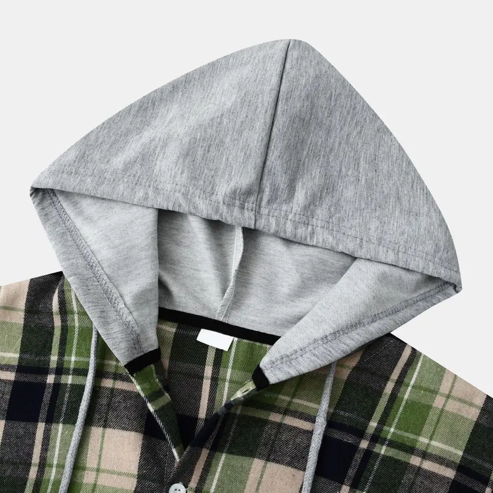 Men Spring Autumn Shirt Drawstring Streetwear Keep Warm Soft Hat Mid Length Male Shirt Men Spring Shirt for Daily Wear
Men Spring Autumn Shirt Drawstring Streetwear Keep Warm Soft Hat Mid Length Male Shirt Men Spring Shirt for Daily Wear