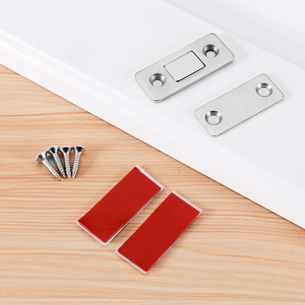 2pcs Magnetic Cabinet Catches Stealth Door Cabinet Suck Bead Door Ultra -thin Home Cabinet Doors Tools Accessories
2pcs Magnetic Cabinet Catches Stealth Door Cabinet Suck Bead Door Ultra -thin Home Cabinet Doors Tools Accessories