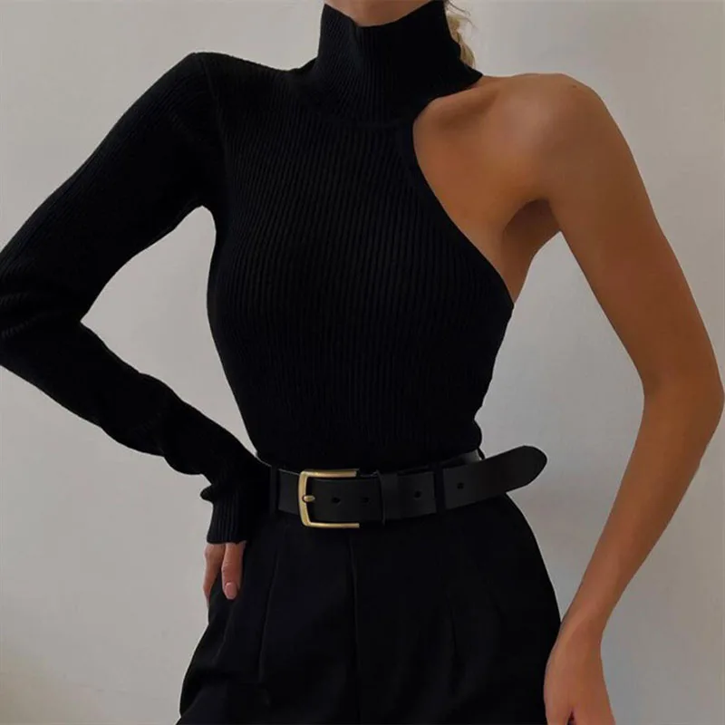 Solid Color Bodycon T-Shirts One-Shoulder Long-Sleeve Y2k Crop Top Hip Hop Cool Women Clothes Tee Harajuku Aesthetics Streetwear
Solid Color Bodycon T-Shirts One-Shoulder Long-Sleeve Y2k Crop Top Hip Hop Cool Women Clothes Tee Harajuku Aesthetics Streetwear