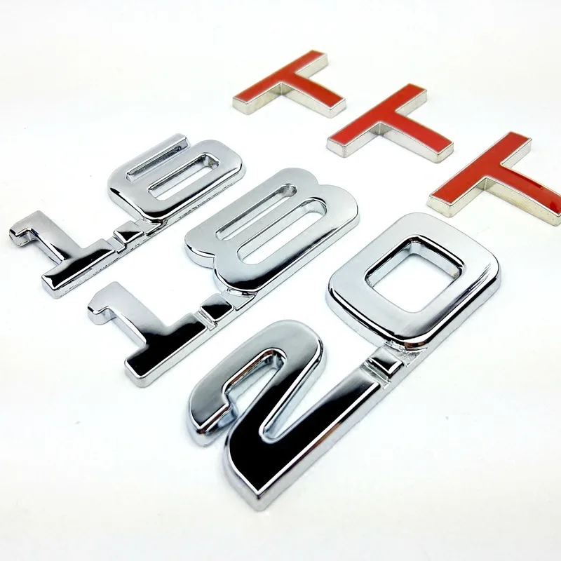Metal modified displacement car sticker with rear logo and displacement logo 1.8T2.0T3.0T2.0L2.4L3.0L
Metal modified displacement car sticker with rear logo and displacement logo 1.8T2.0T3.0T2.0L2.4L3.0L