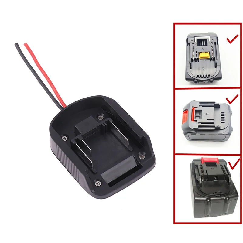 DIY Battery Cable Battery Adapter Connector Output Adapter For 18V Li-ion BL1830 BL1840 BL1850 For Electric Drills
DIY Battery Cable Battery Adapter Connector Output Adapter For 18V Li-ion BL1830 BL1840 BL1850 For Electric Drills