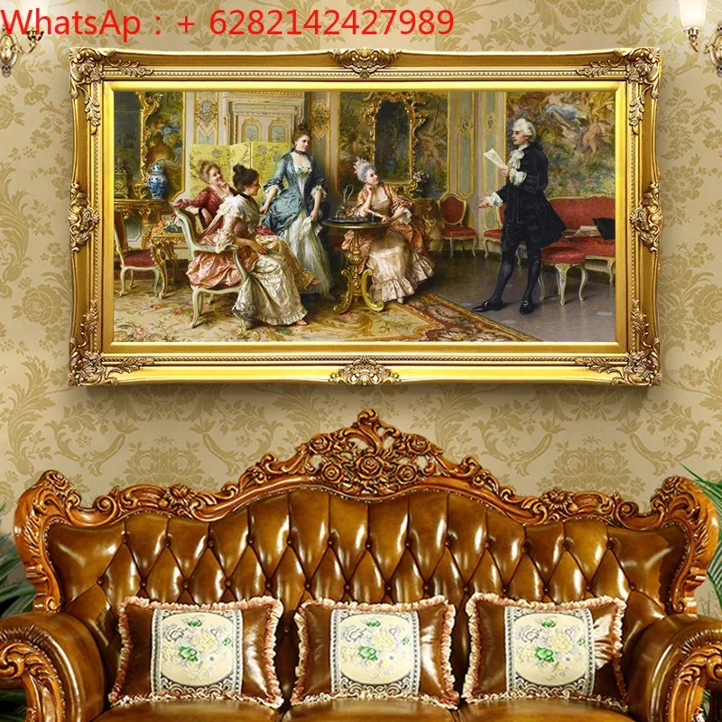 Европейская фигурка, картина маслом, украшение для гостиной, картина, американский фон для дивана, Настенная роспись для крыльца, ресторана
Европейская фигурка, картина маслом, украшение для гостиной, картина, американский фон для дивана, Настенная роспись для крыльца, ресторана