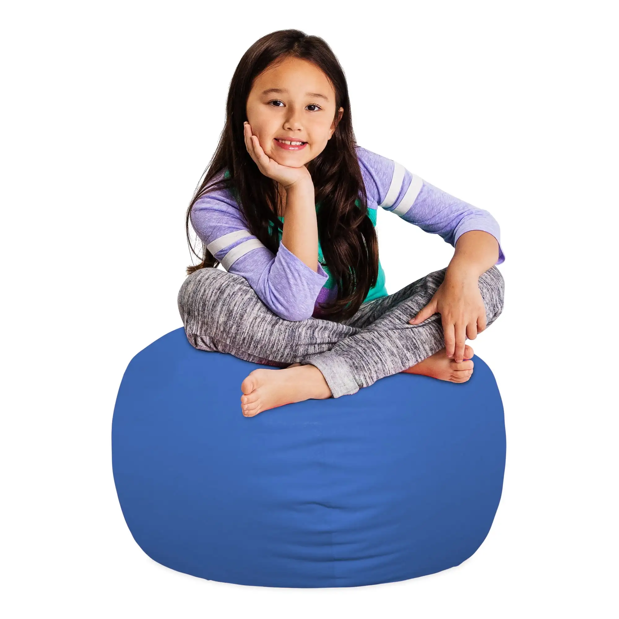 2.25 ft Bean Bag Chair Canvas Lazy Floor Sofa Couch Tatami Sofa for Living Room Bedroom - Royal Blue
2.25 ft Bean Bag Chair Canvas Lazy Floor Sofa Couch Tatami Sofa for Living Room Bedroom - Royal Blue
