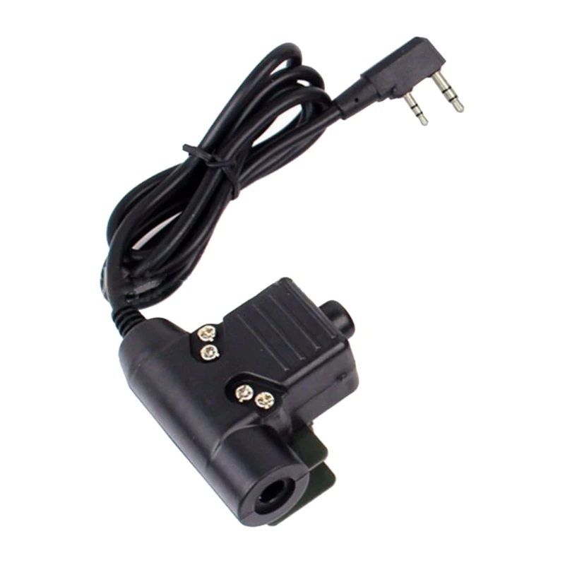 

Adapters Cable for U94 PTT Headsets Adapters 2 Way Radios Replacement 2 Pin Connectors Adapters Dropship