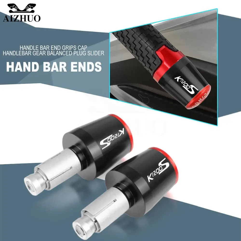 Motorcycle Handle Bar End Weight Handlebar Grips Anti Silder Plugs Caps For BMW K1200S 2004-2008 K1200 1200S 2007 2006 K 1200 S
Motorcycle Handle Bar End Weight Handlebar Grips Anti Silder Plugs Caps For BMW K1200S 2004-2008 K1200 1200S 2007 2006 K 1200 S