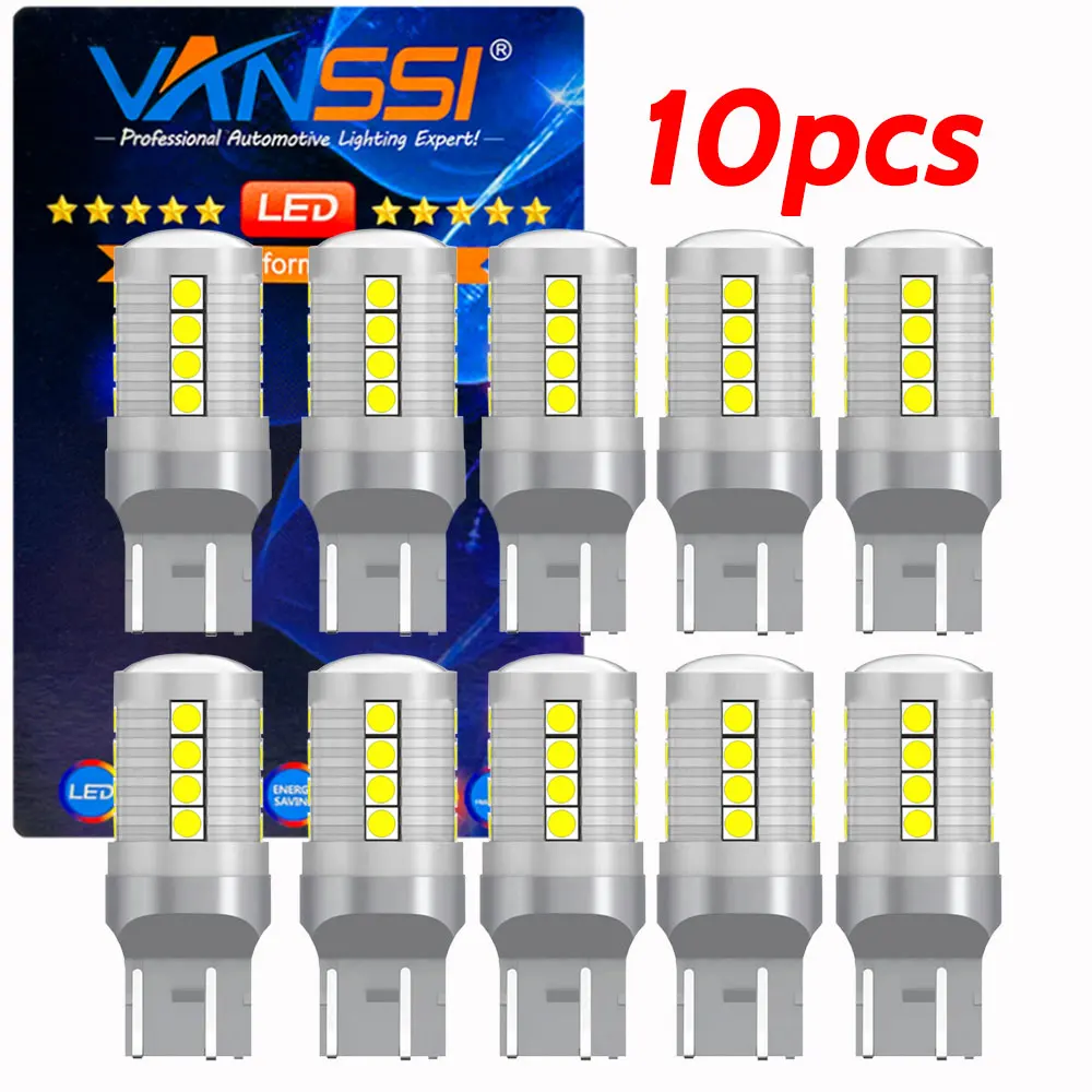 VANSSI 10Pcs X20 T20 7440 W21W/7443 W21/5W/T25 3157 P27/7W LED Bulbs for Tail Brake Stop/Turn Signal/Backup Reverse Light Bulb
VANSSI 10Pcs X20 T20 7440 W21W/7443 W21/5W/T25 3157 P27/7W LED Bulbs for Tail Brake Stop/Turn Signal/Backup Reverse Light Bulb