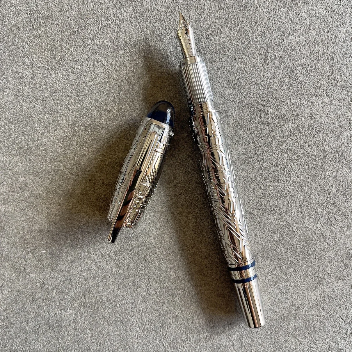 Wakaka MB Pen Monte Blue Star Metal Special Edition Writer Signature Luxury Ballpoint Pen Blance Ink Fountain Pen
Wakaka MB Pen Monte Blue Star Metal Special Edition Writer Signature Luxury Ballpoint Pen Blance Ink Fountain Pen